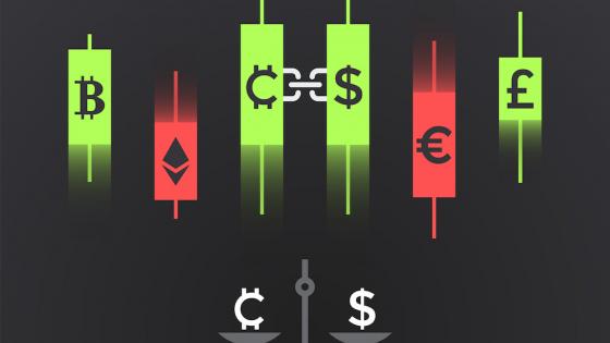 图片代表与美元挂钩的加密货币