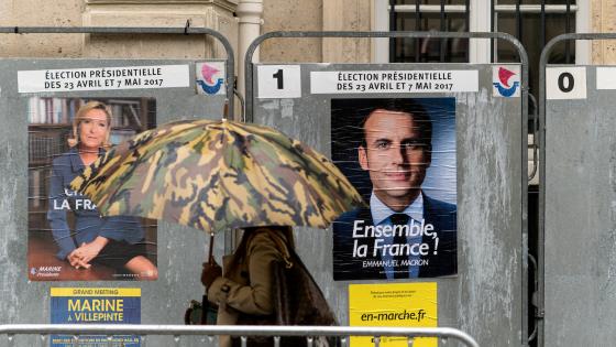 2017法国大选海报