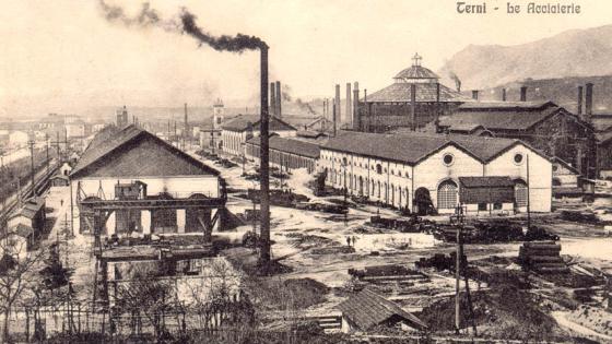 1912年在意大利钢厂
