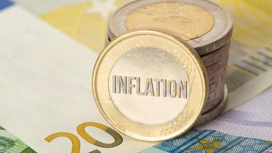 欧元硬币的“通货膨胀”这个词