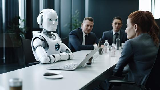 人工智能机器人在董事会会议