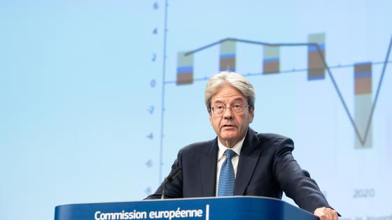欧经委Paolo Gentiloni发布2023秋季经济预测新闻发布会